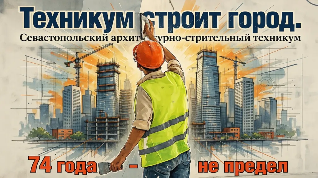Техникум строит город. 74 года - не предел